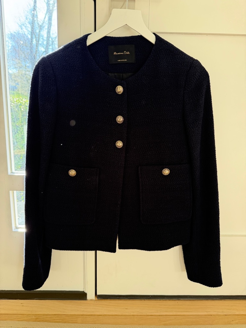 Massimo Dutti Navy lady jacket